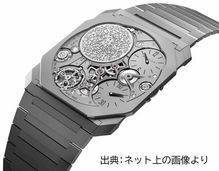 ブルガリさん、世界最薄の機械式時計を作成。厚さ1.8mmで5330万円ｗ.jpg